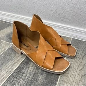 NEW Free People Sun Valley Sandals Tan Orange Brown $188